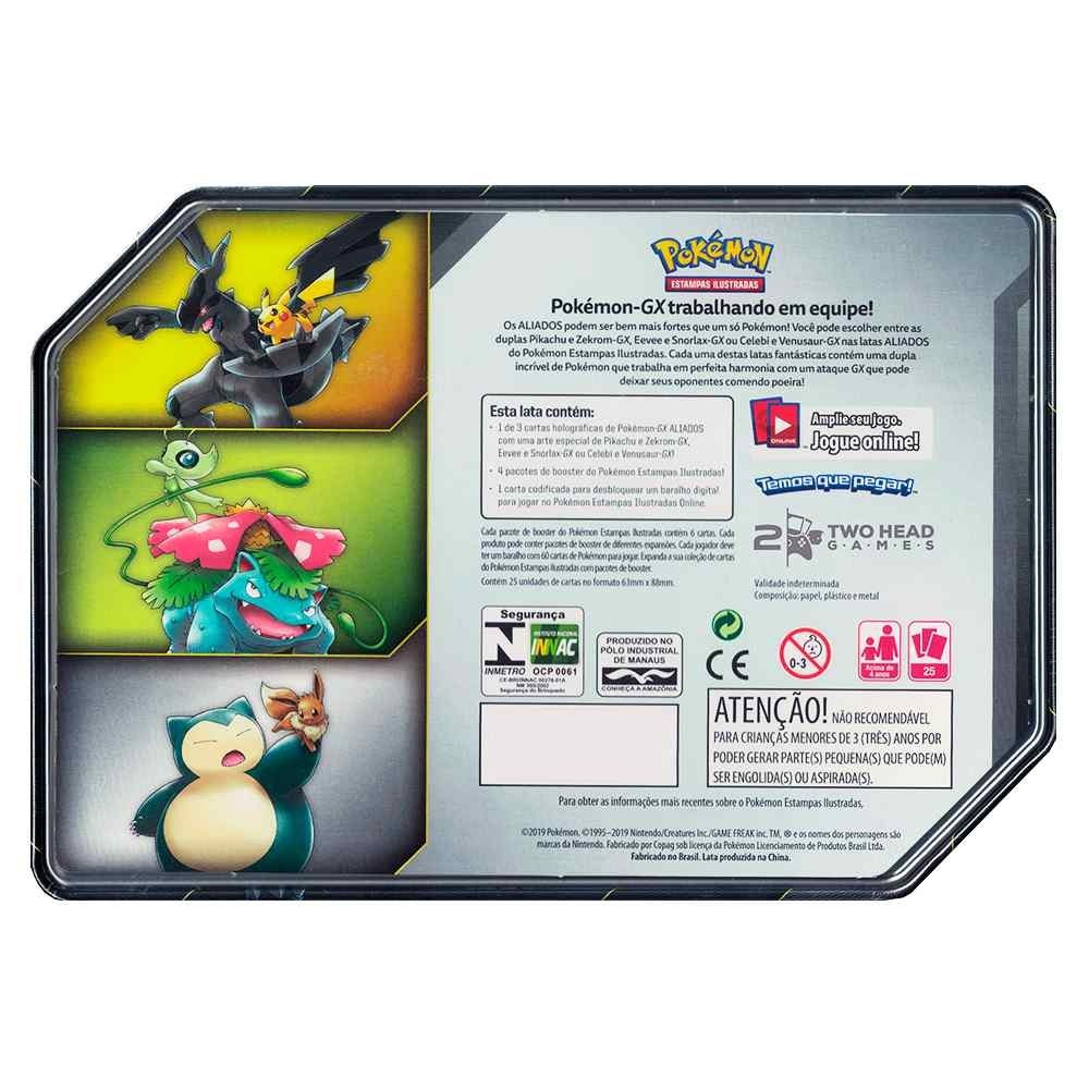 Cartas - Pokemon SL9 Booster Uniao de Aliados - Zekrom e Pikachu - Copag -  Deck de Cartas - Magazine Luiza