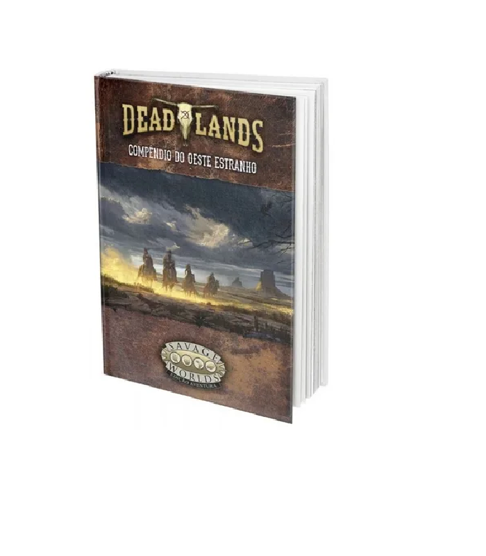 Deadlands Compendio Do Oeste Estranho - Savage Worlds Livro Base - RPG - Retropunk 