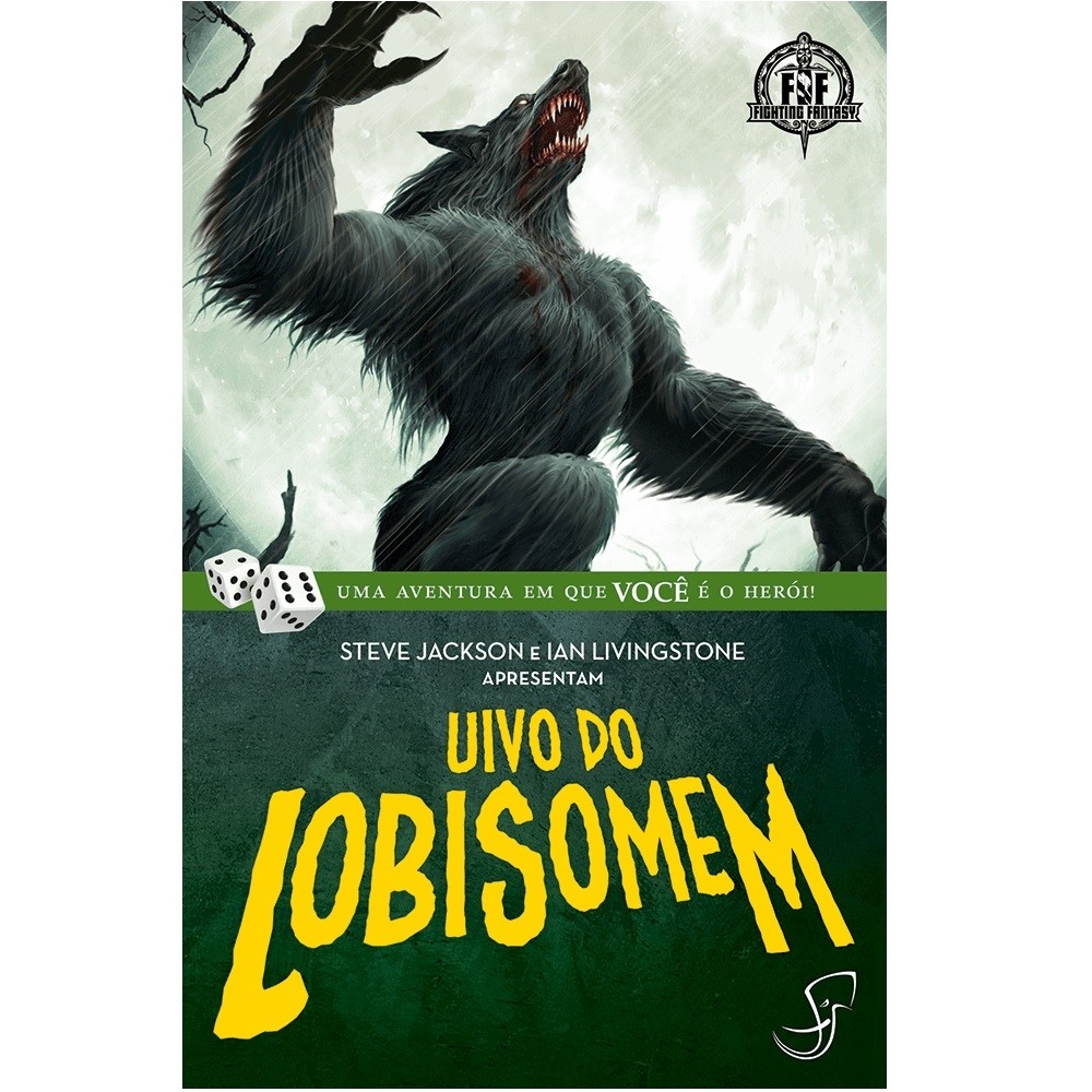 Uivo do Lobisomem Vol.21 - Fighting Fantasy - RPG - Jambô
