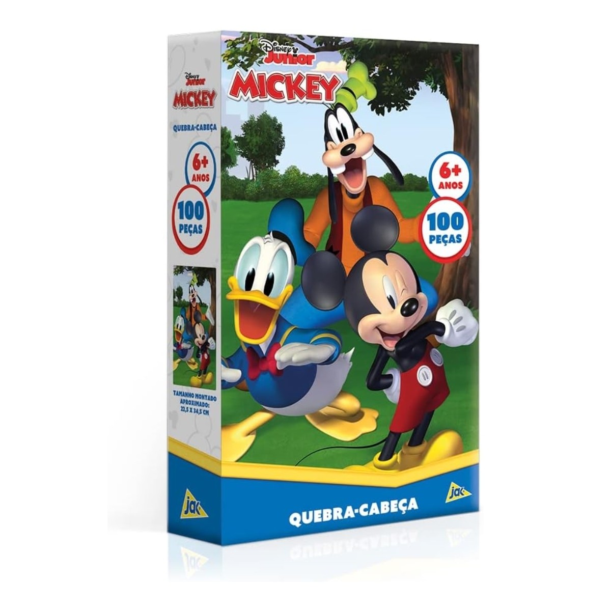 Quebra-Cabeça 100 peças - Mickey - Toyster