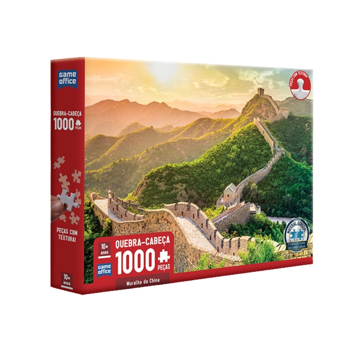 Quebra-Cabeça 1000 peças - Muralha da China- Toyster