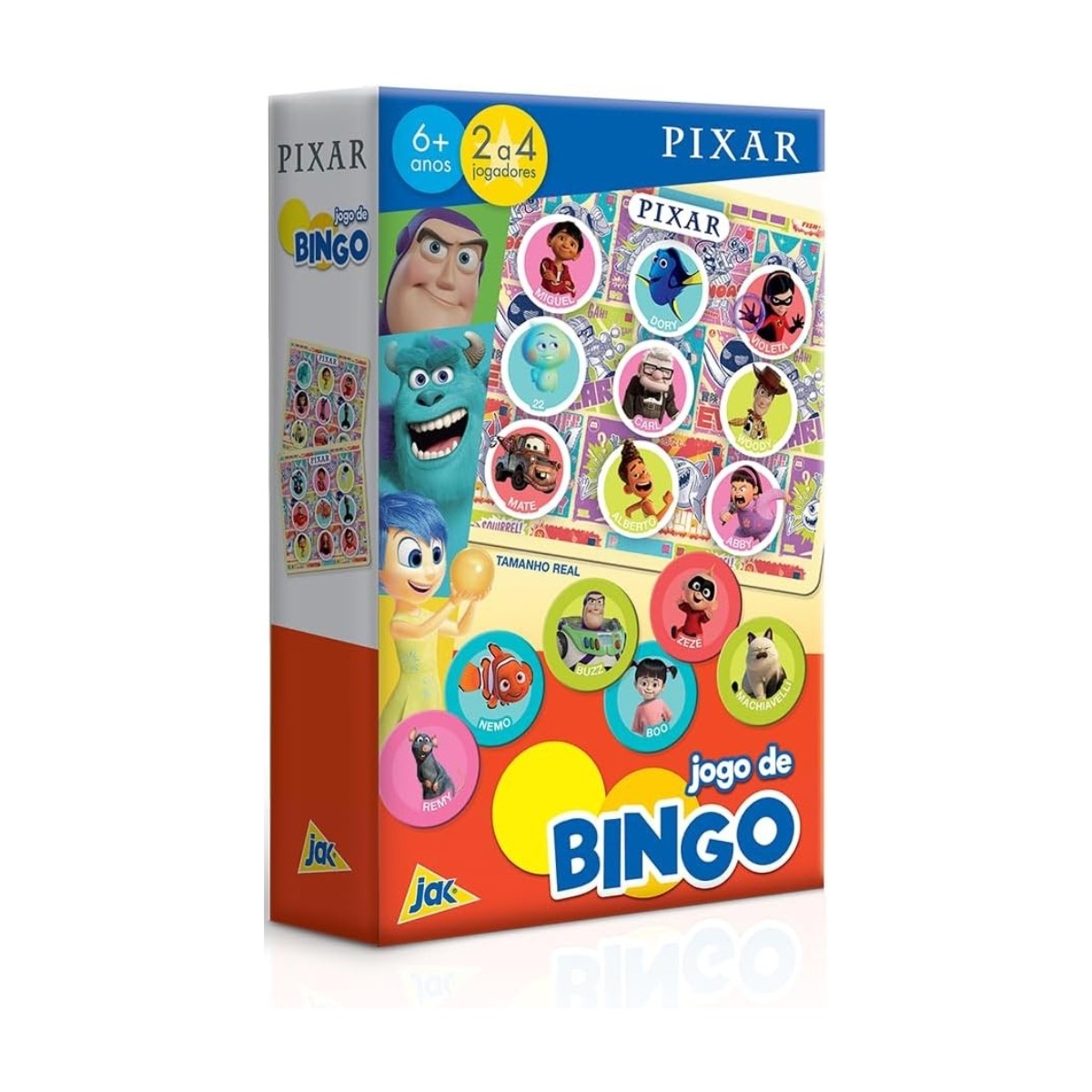 Jogo de Bingo - Pixar - Toyster