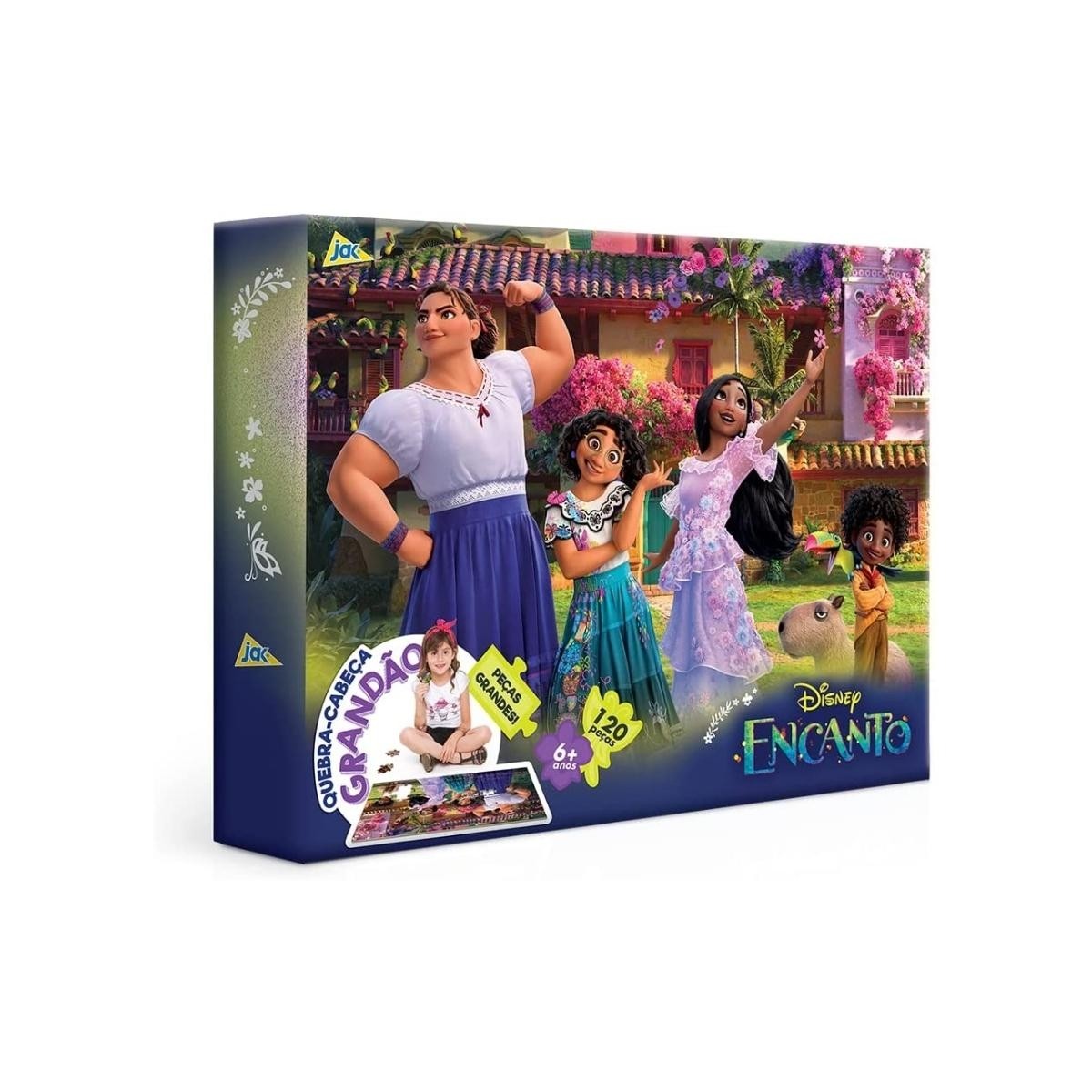 Quebra-Cabeça Grandão 120 Peças Disney Encanto  - Toyster