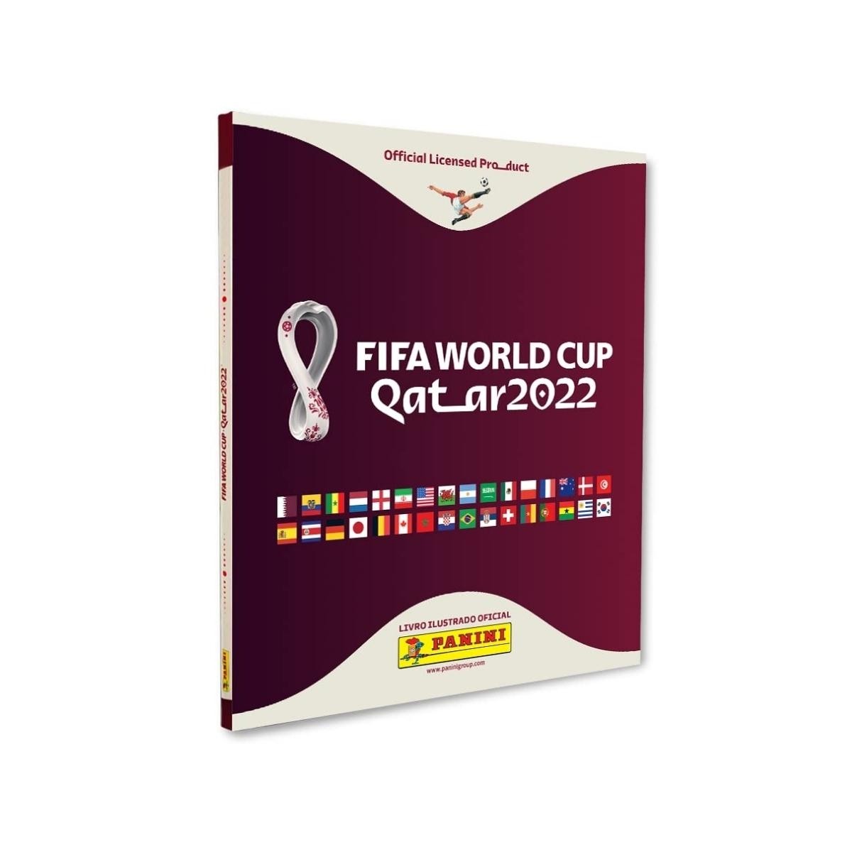 Álbum Copa do Mundo 2022 Qatar Oficial Capa Dura