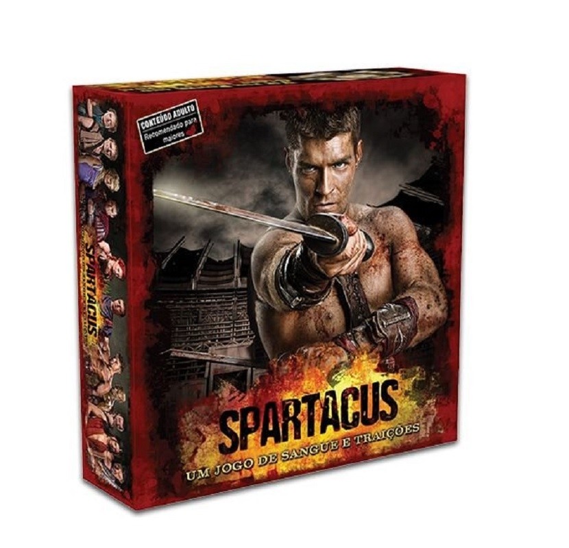 Spartacus: Um jogo de sangue e traições - Board Game - Kronos