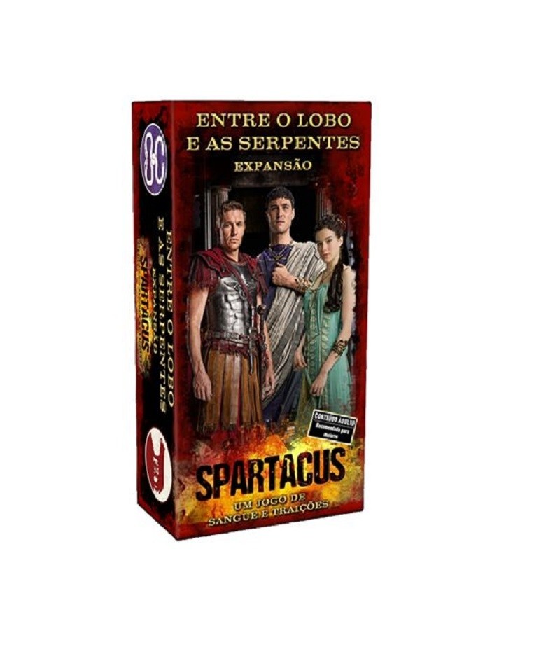 Spartacus : Expansão - Entre O lobo e as serpentes - Board Game - Kronos