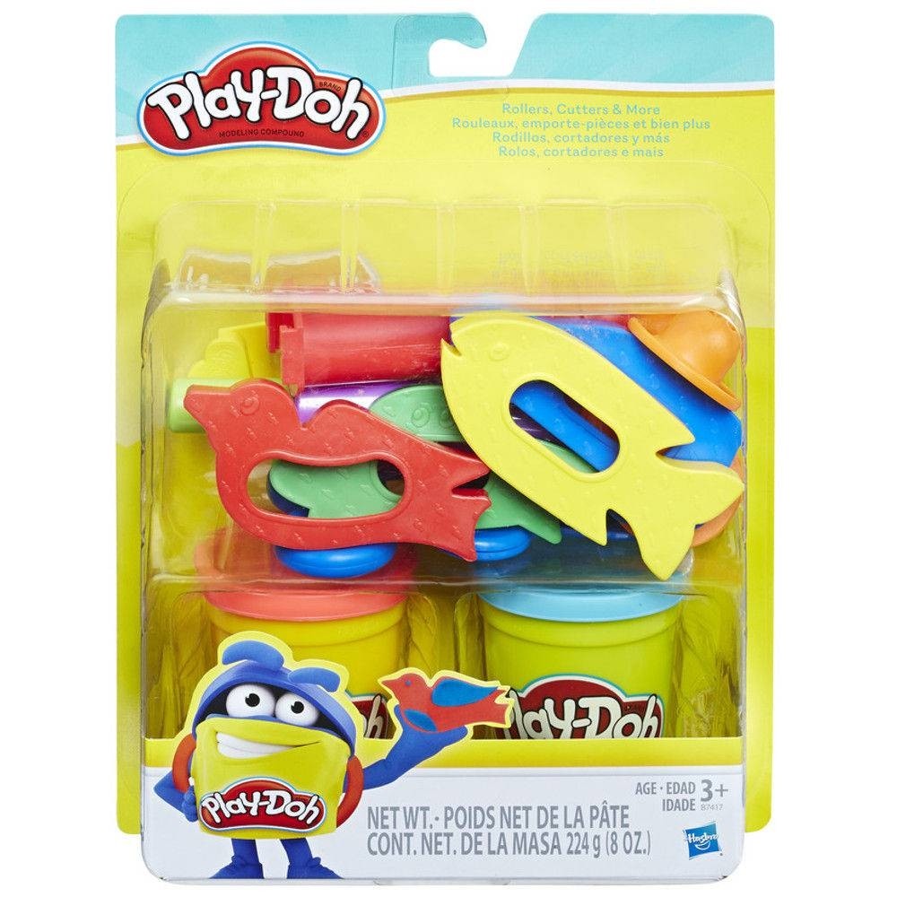 Play-Doh - Conjunto Rolos, Cortadores e Mais - Hasbro