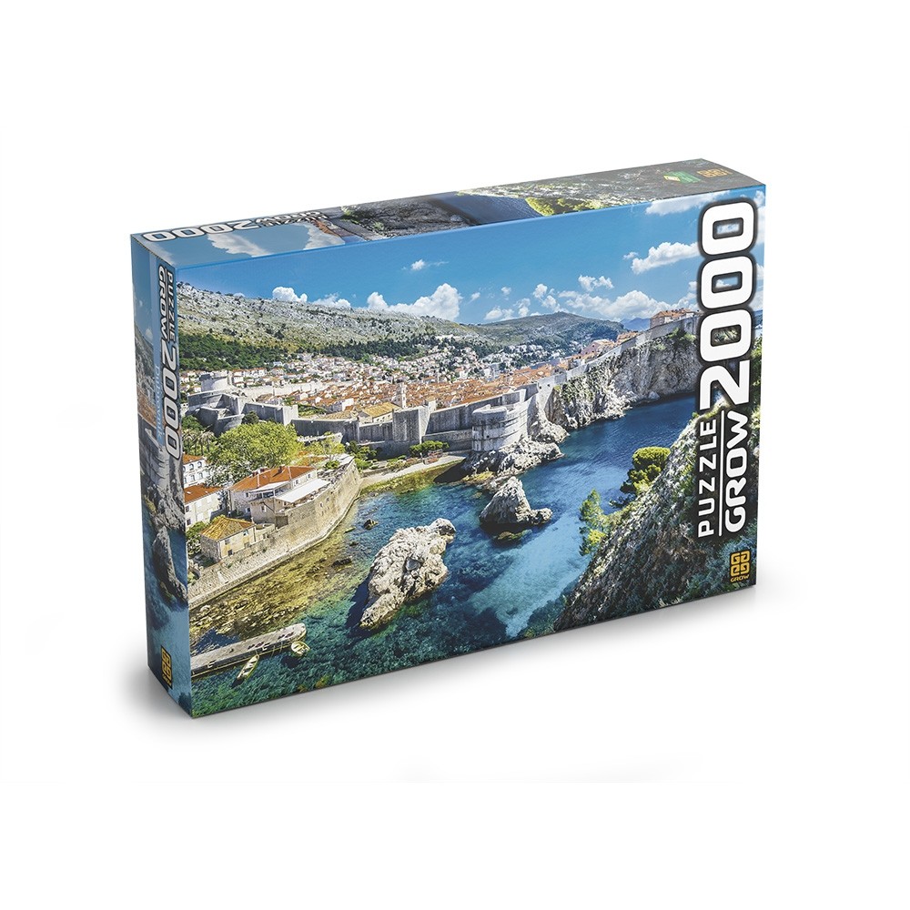 Quebra-Cabeça 2000 peças Dubrovnik - Grow