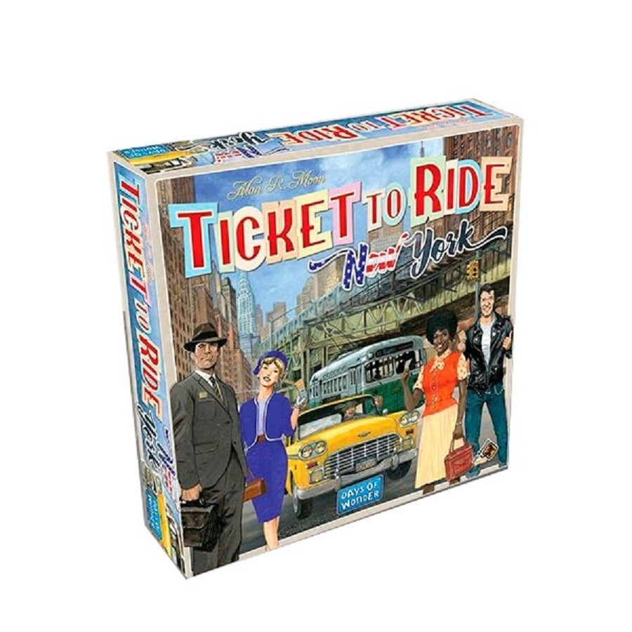 Ticket To Ride New York -  Board Game - Galápagos