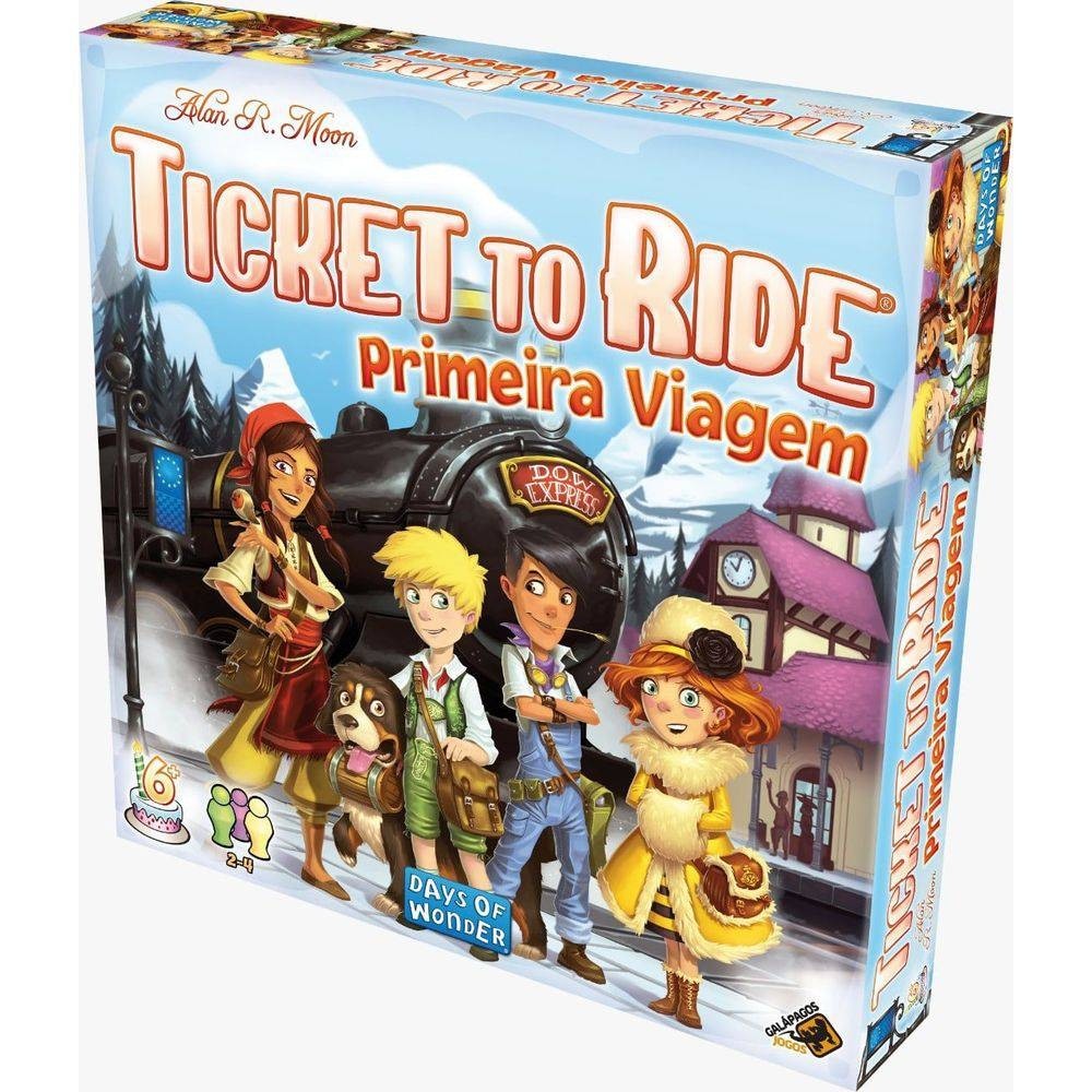 Ticket to Ride Primeira Viagem - Galápagos