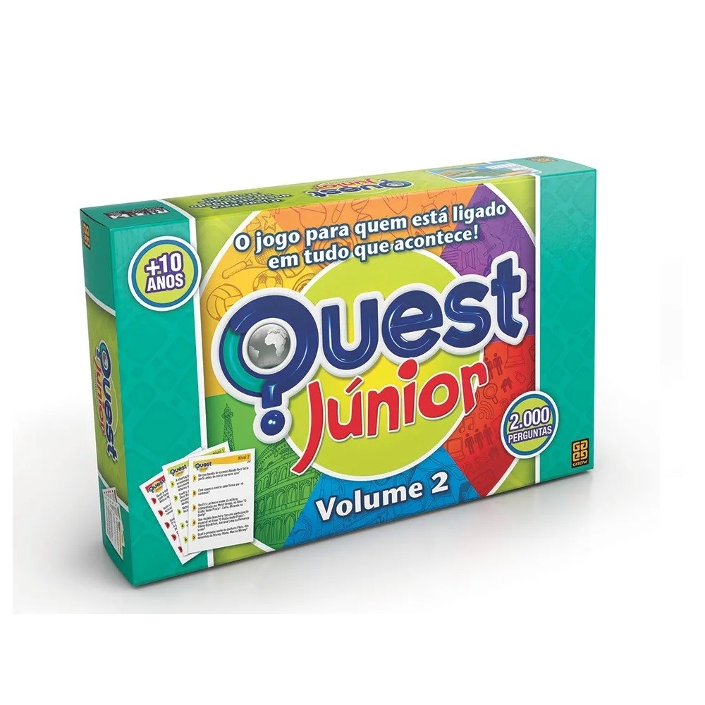 Quest Júnior Volume 2 - Jogo de Tabuleiro- Grow