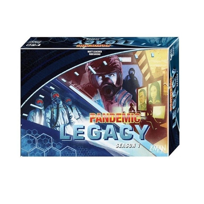 Pandemic Legacy 1ª Temporada Caixa Azul - Devir 