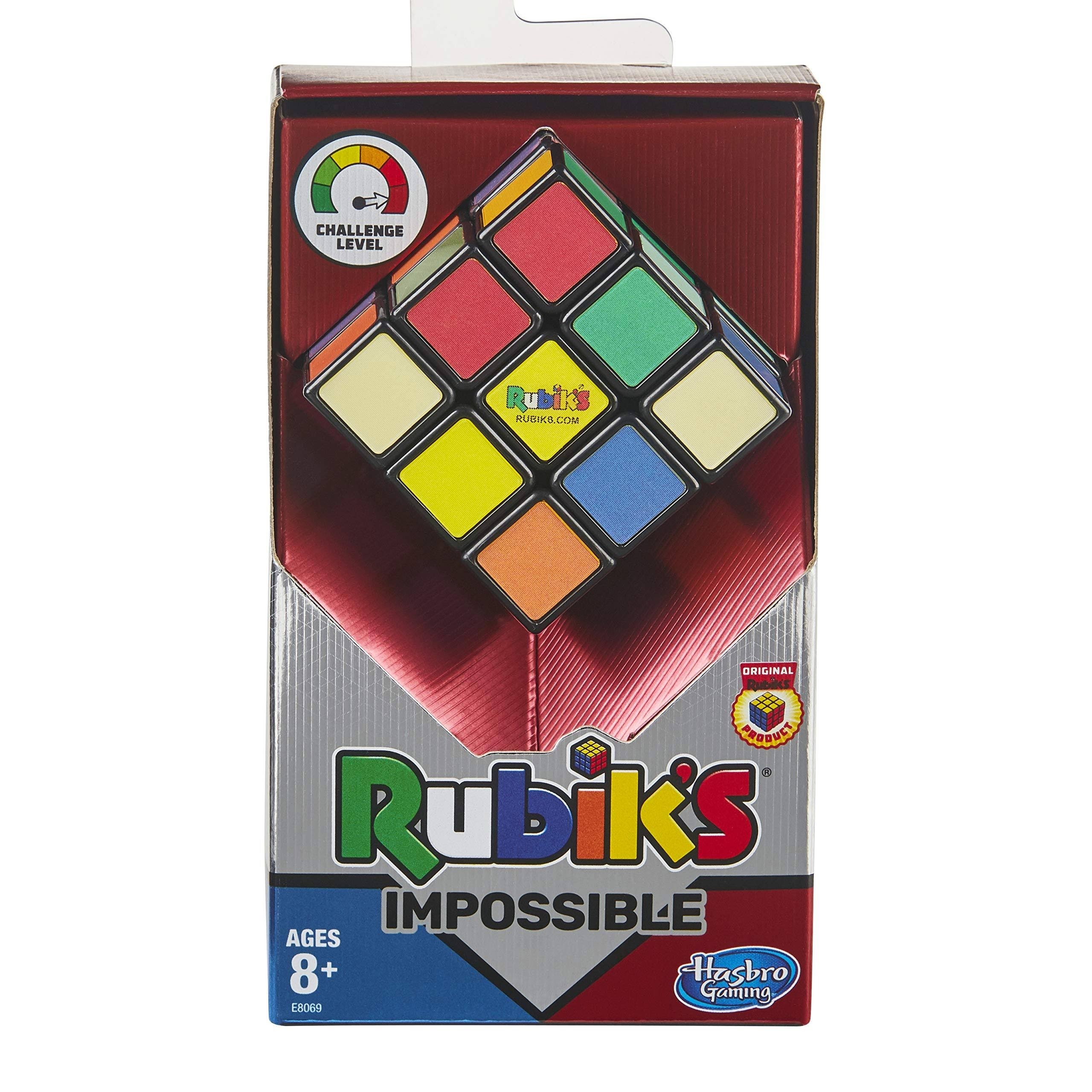 Jogo Rubiks Impossível: Cubo Mágico - Hasbro 