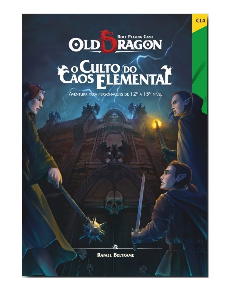 Old Dragon - Culto do Caos Elemental - RPG - Buró