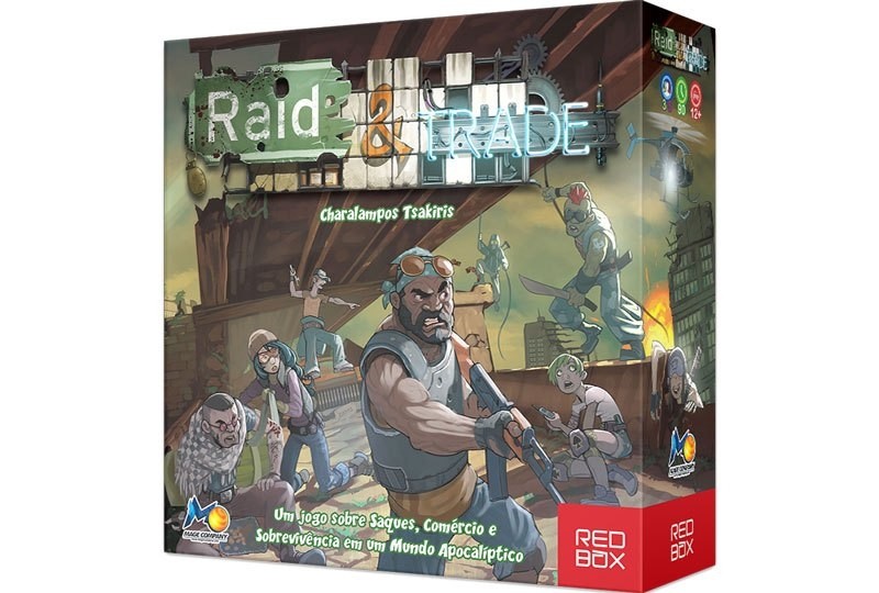 Raid & Trade - Jogo de Tabuleiro - Buró