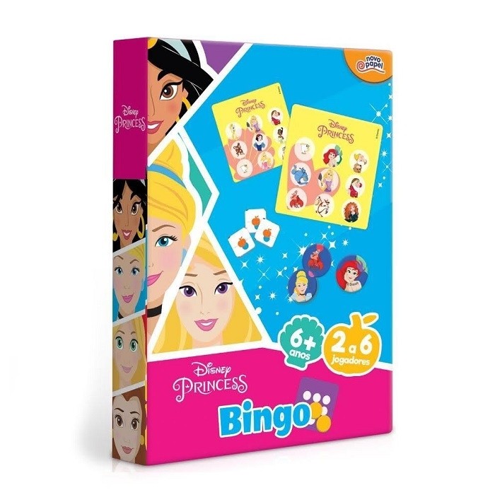 Jogo Bingo - Princesas - Toyster 