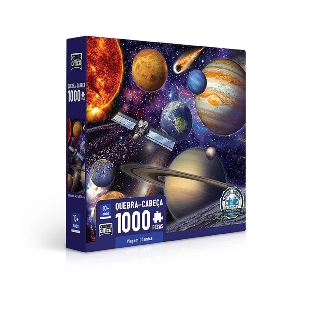 Quebra-Cabeças de 1000 peças - Viagem Cósmica - Toyster