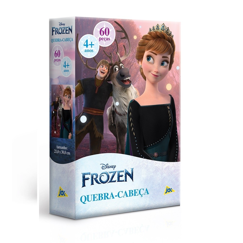 Quebra Cabeça 60 Peças Frozen  Anna - Toyster