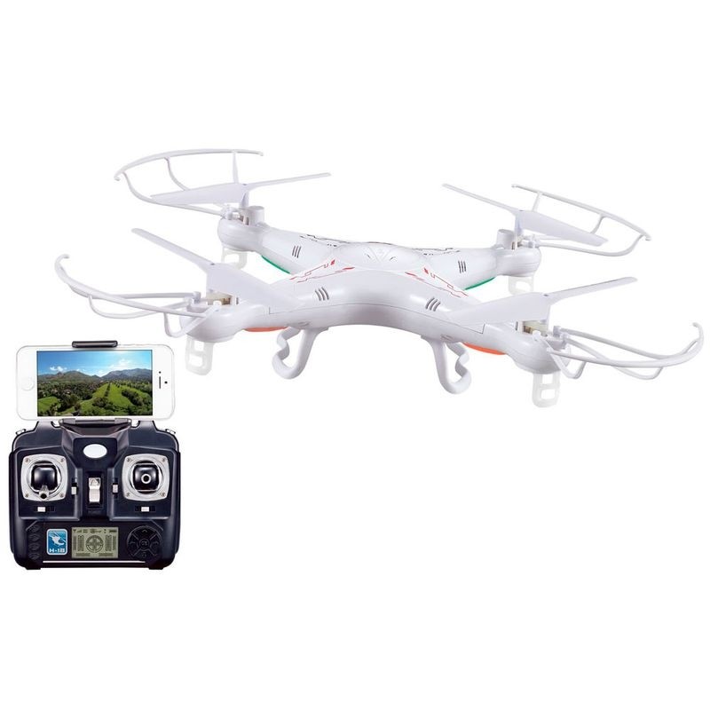 Quadricóptero Drone de Controle Remoto - Intruder H18 com Câmera - Candide