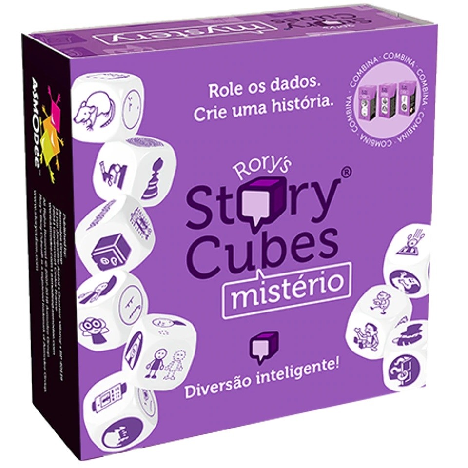Rory's Story Cubes Mistério - Jogo de Tabuleiro - Galápagos