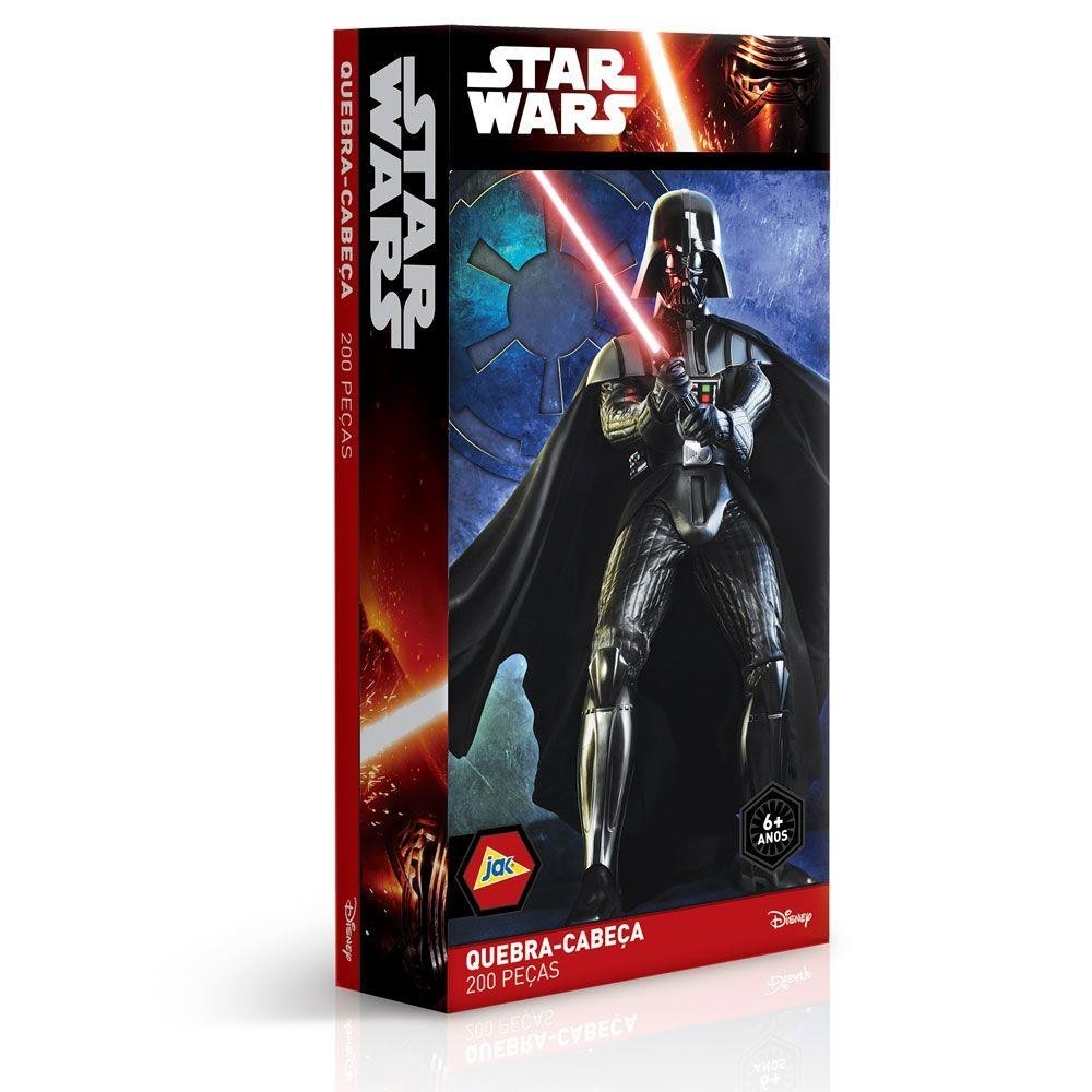 Quebra - Cabeça 200 Peças - Star Wars Darth Vader - Toyster