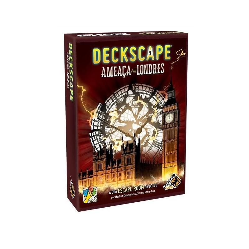 Deckscape 2: Ameaça em Londres - Jogo de Cartas - Galápagos