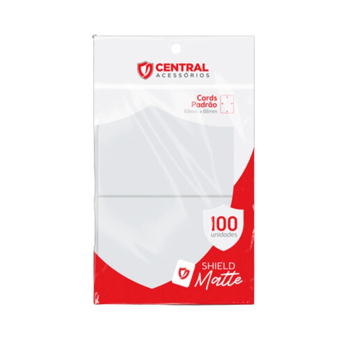 Sleeves Central Shield Matte - Branco Gelo (CS11005)