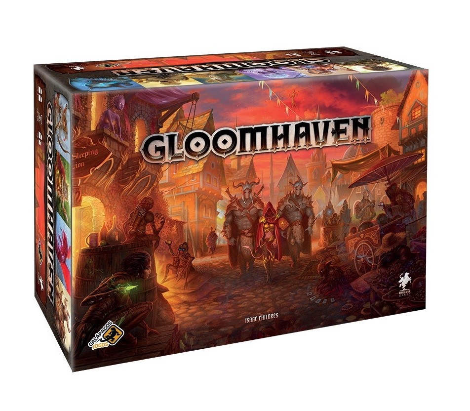 Gloomhaven - Novo Com Pequena Avaria na Caixa Board Game - Galápagos 