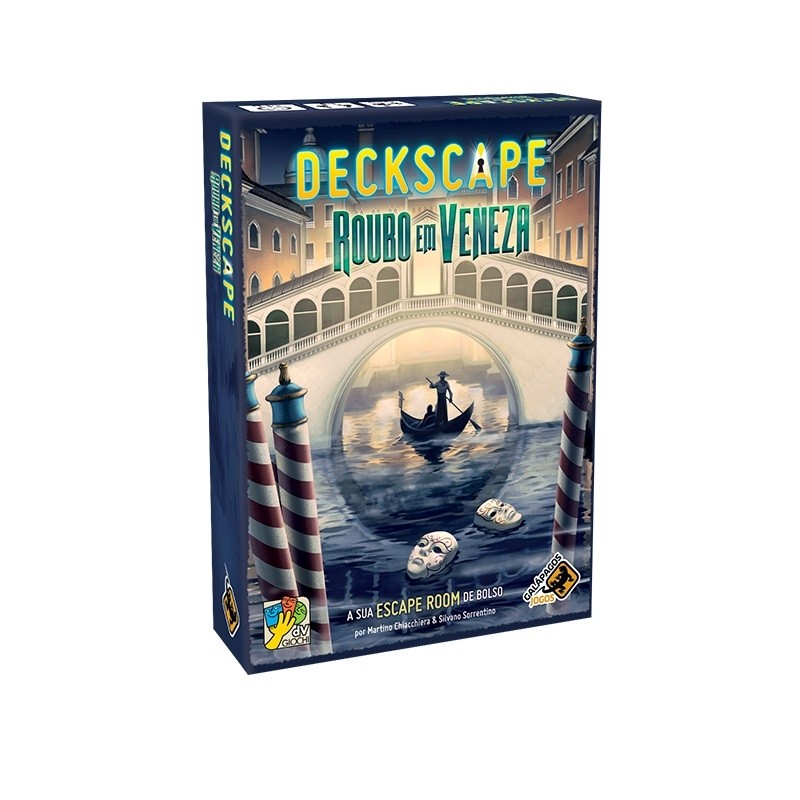 Deckscape 3: Roubo em Veneza - Jogo de Cartas - Galápagos