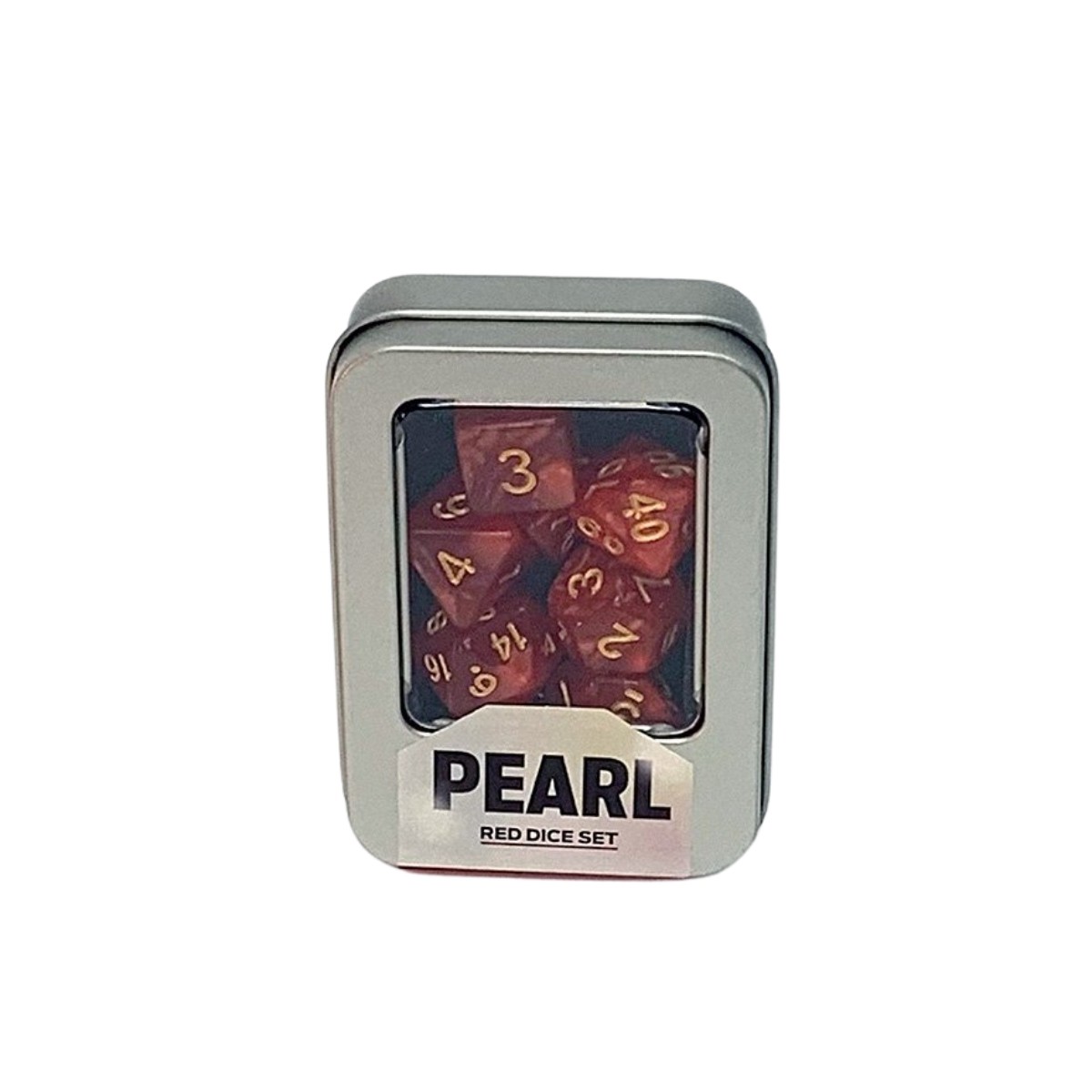 Kit de Dados: Pearl Red - Buró