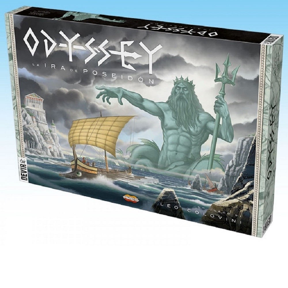 Odyssey -  Ira de Poseidon - Jogo de Tabuleiro - Devir