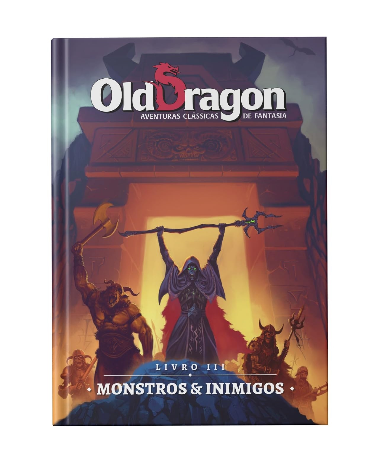 Old Dragon 2 - Livro III: Monstros & Inimigos - Capa dura - RPG – Buró 