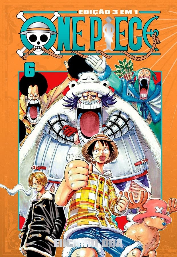 One Piece 3 em 1 Vol.6 - Mangá - Panini
