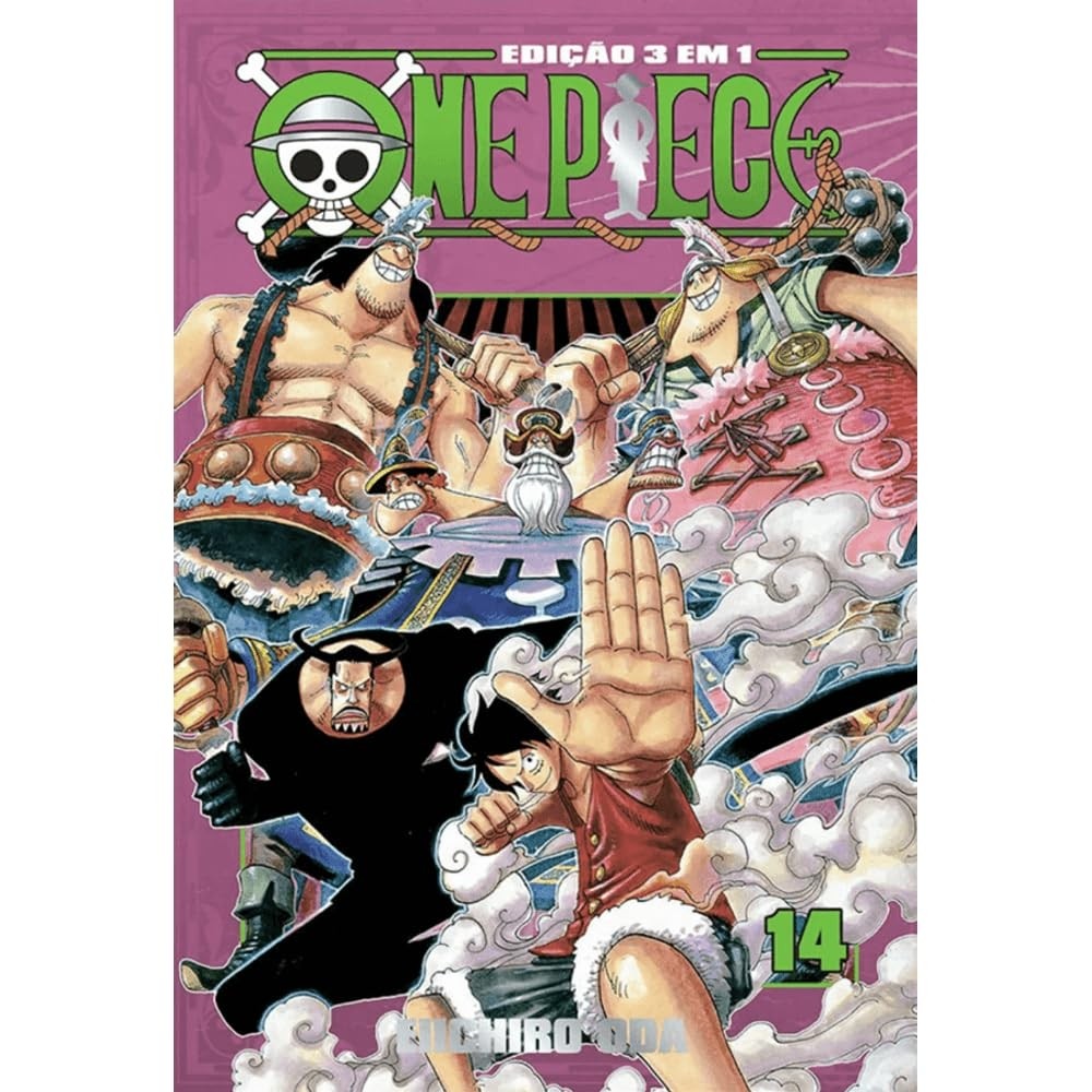 One Piece 3 em 1 Vol.14 - Mangá - Panini
