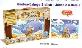 Quebra Cabeça Religioso - Jonas E A Baleia - Big Star