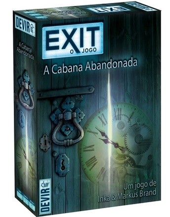 Exit: A Cabana Abandonada - jogo de cartas - Devir