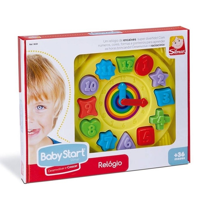 Relógio - Baby Start - Silmar Brinquedos 