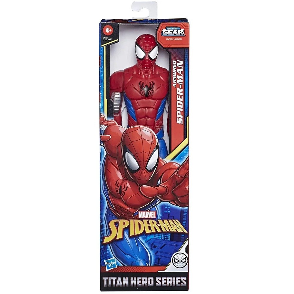 Boneco Spider Man Homem Aranha - Armored Hero - Hasbro