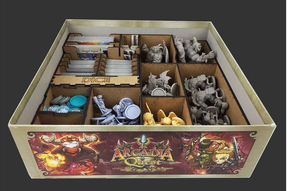 Organizador (Insert) para Arcadia Quest Inferno - Bucaneiros