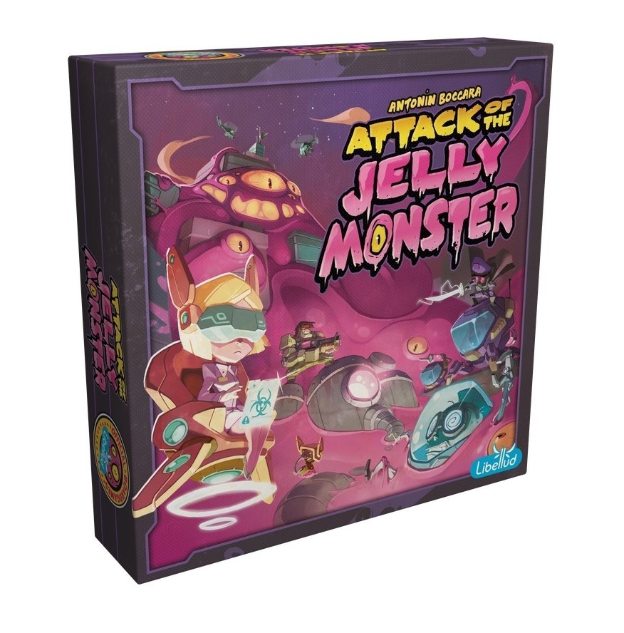 Attack of the Jelly Monster- Board Game - Galápagos