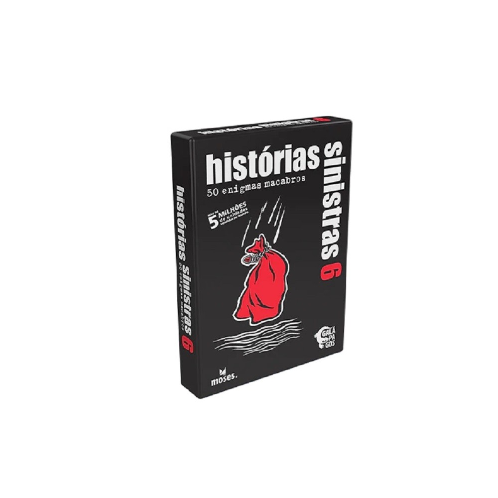 Black Stories: Histórias Sinistras 6 - Jogo de cartas - Galápagos