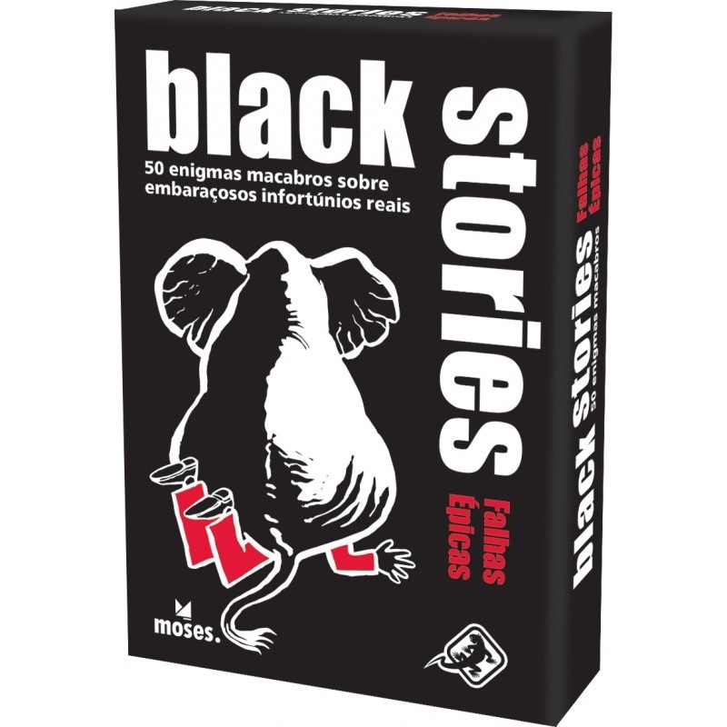 Black Stories: Falhas Épicas - Jogo de Cartas - Galápagos