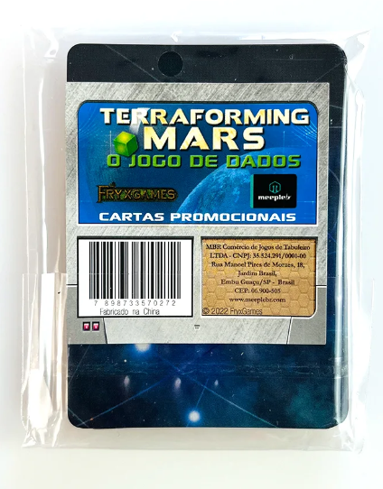 Terraforming Mars - O Jogo de Dados - Cartas Promo - Meeple BR