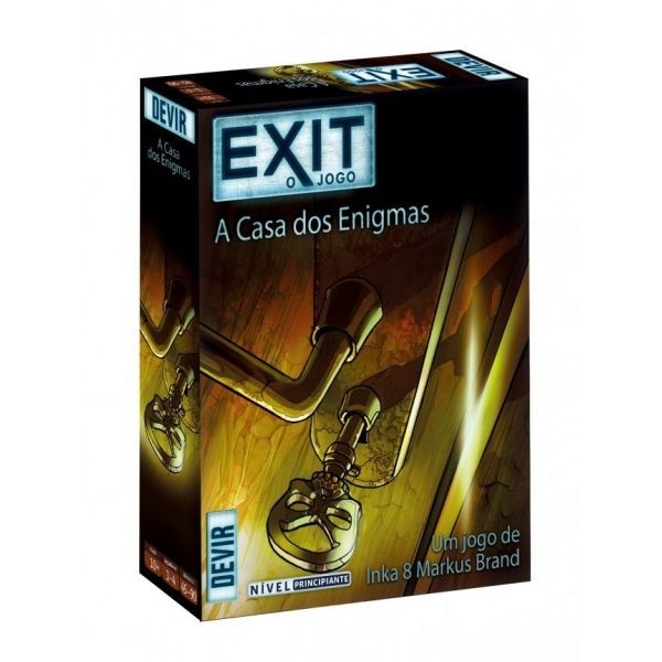 Exit - A  Casa dos Enigmas - Jogo de Cartas - Devir