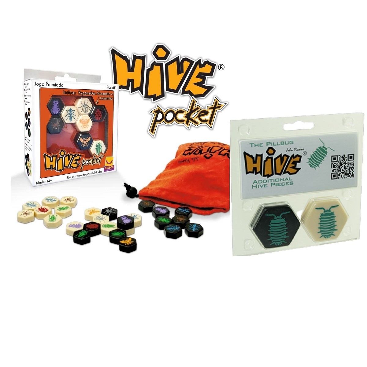 Hive Pocket + Expansão: Tatuzinho - Funbox