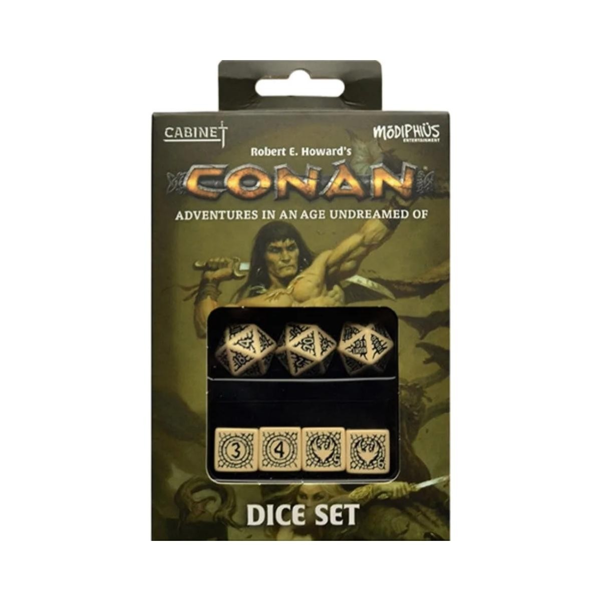 Conan 2D20 Kit de Dados Dice Set - RPG - New Order