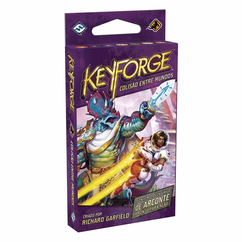 Keyforge Deck Único - Colisão Entre Mundos (PT) - Galápagos