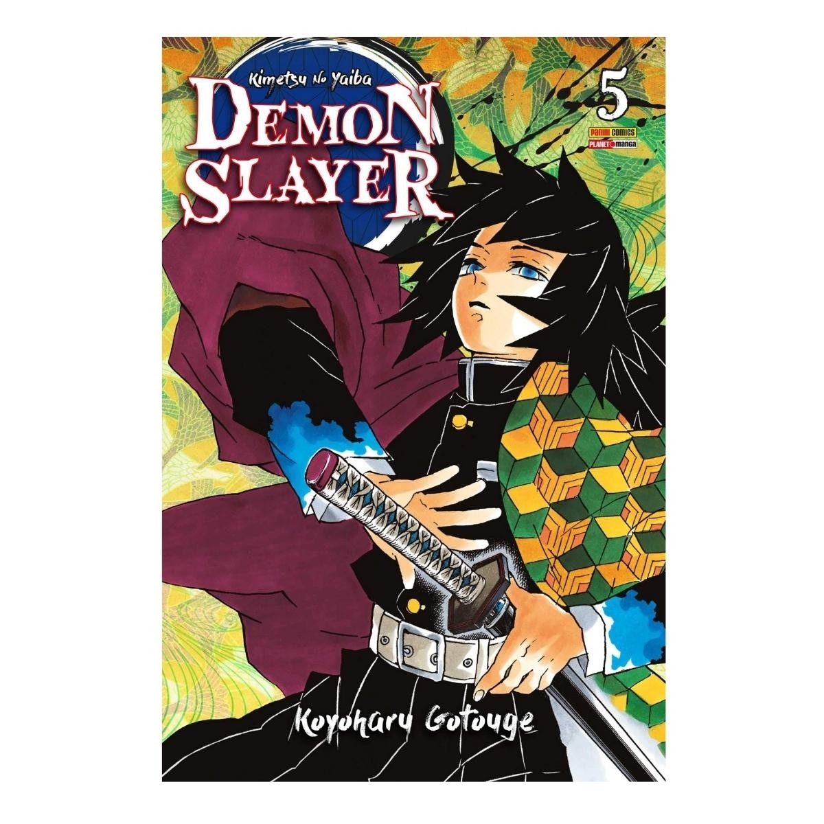 Demon Slayer Vol.5 - Kimetsu No Yaiba - Mangá - Panini