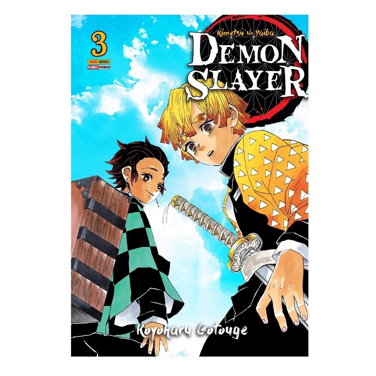 Demon Slayer Vol.3 - Kimetsu No Yaiba - Mangá - Panini