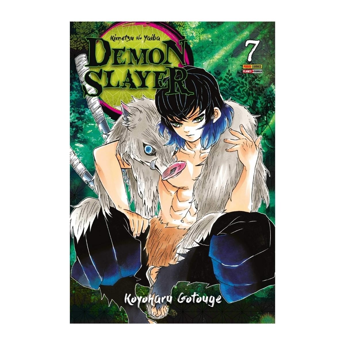 Demon Slayer Vol.7 - Kimetsu No Yaiba - Mangá - Panini